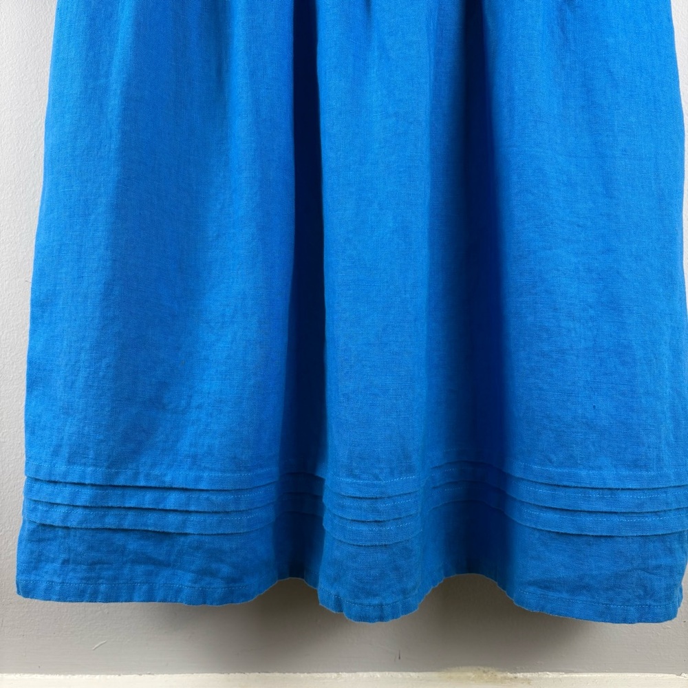 Boden Bright Blue V‑Neck Midi Dress - Picture 6 of 9